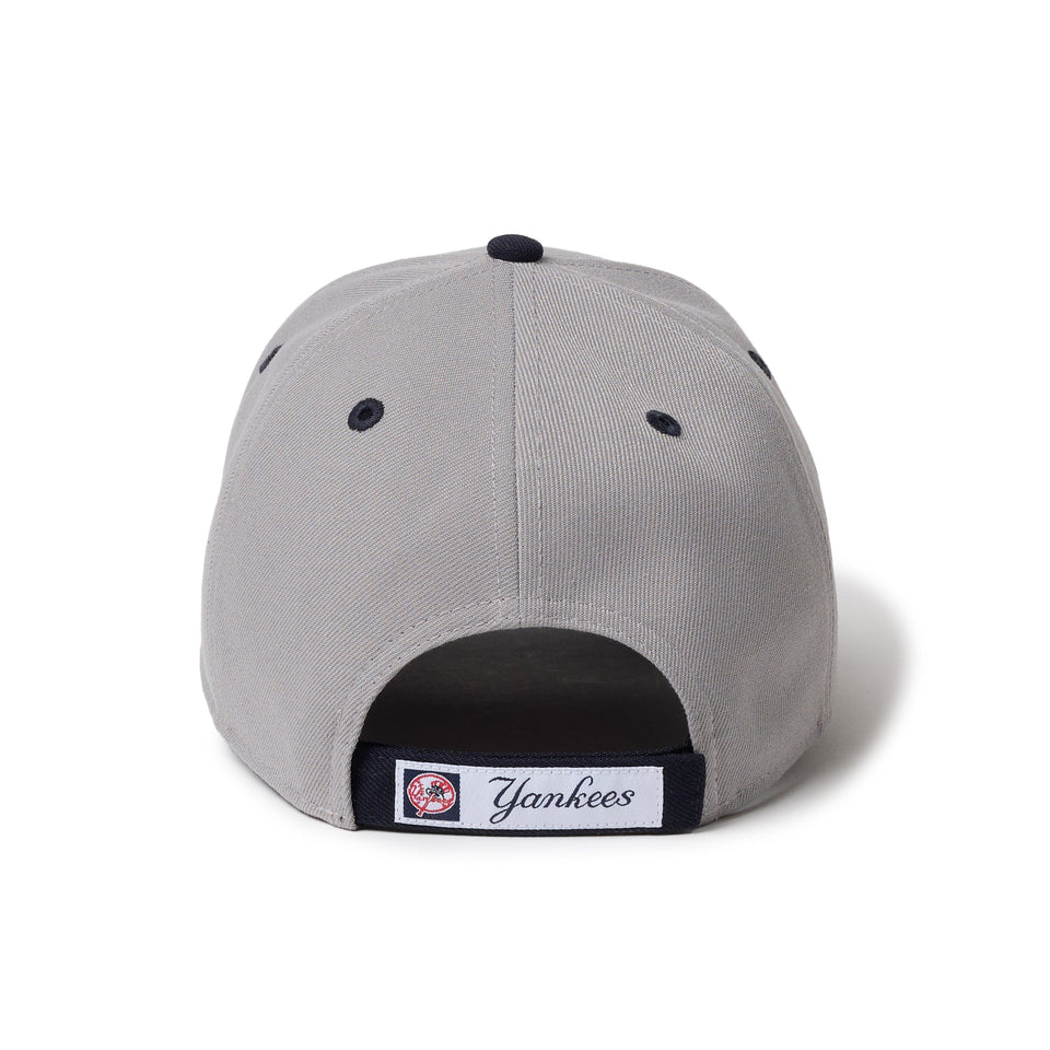 9FORTY 2-Tone Woven Label ニューヨーク・ヤンキース グレー ネイビー
