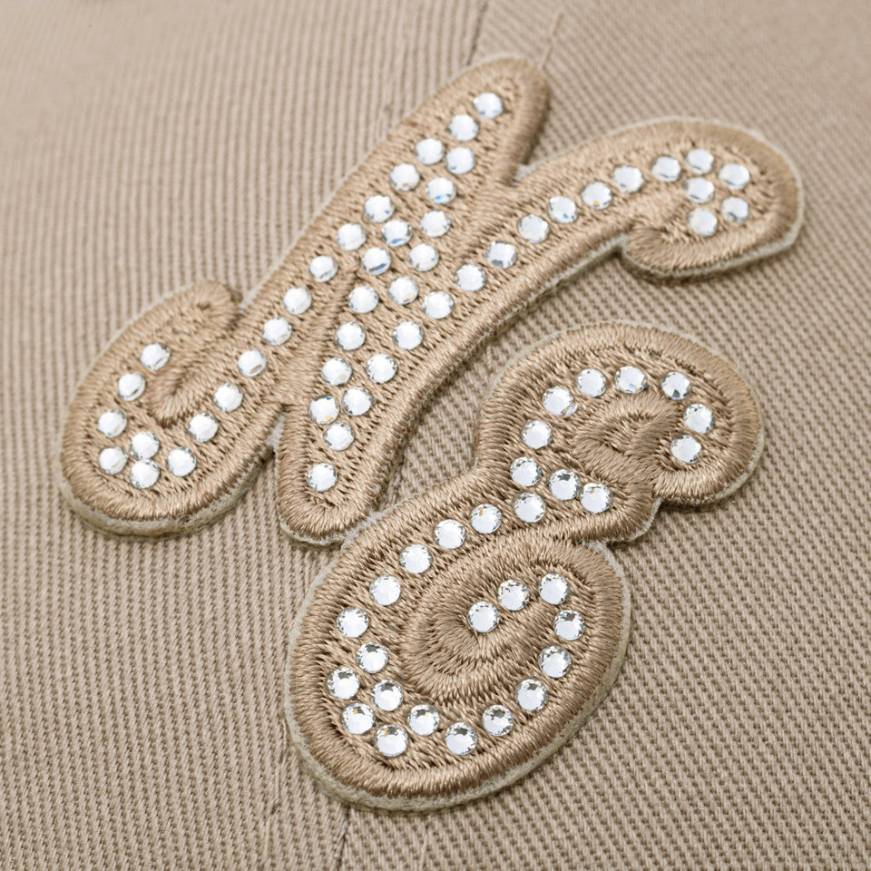 9FORTY Rhinestone クラシックロゴ アッシュブラウン | ニューエラ