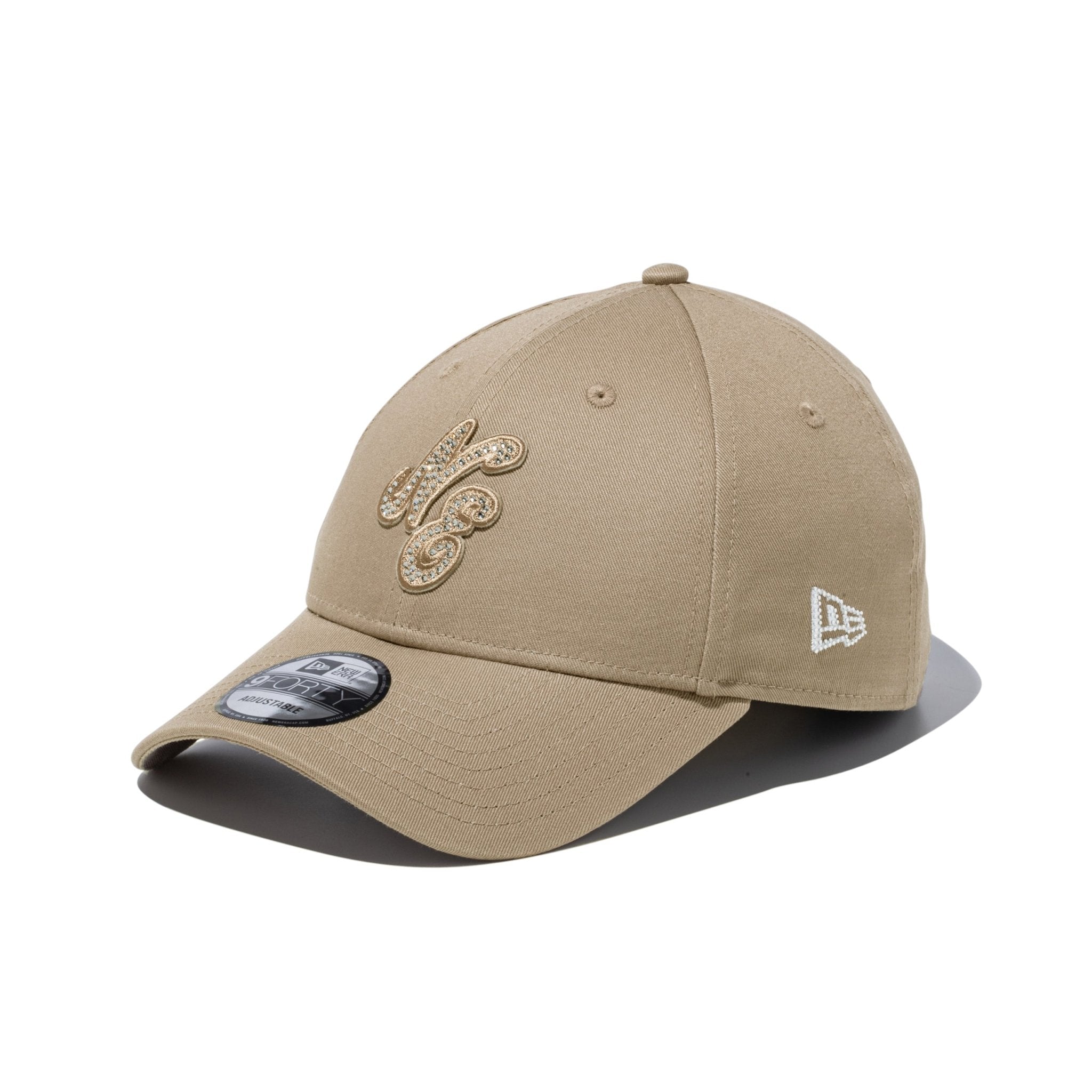 9FORTY Rhinestone クラシックロゴ アッシュブラウン | ニューエラ