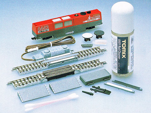 Track Cleaning System Set with Accessories - Tomix 6442