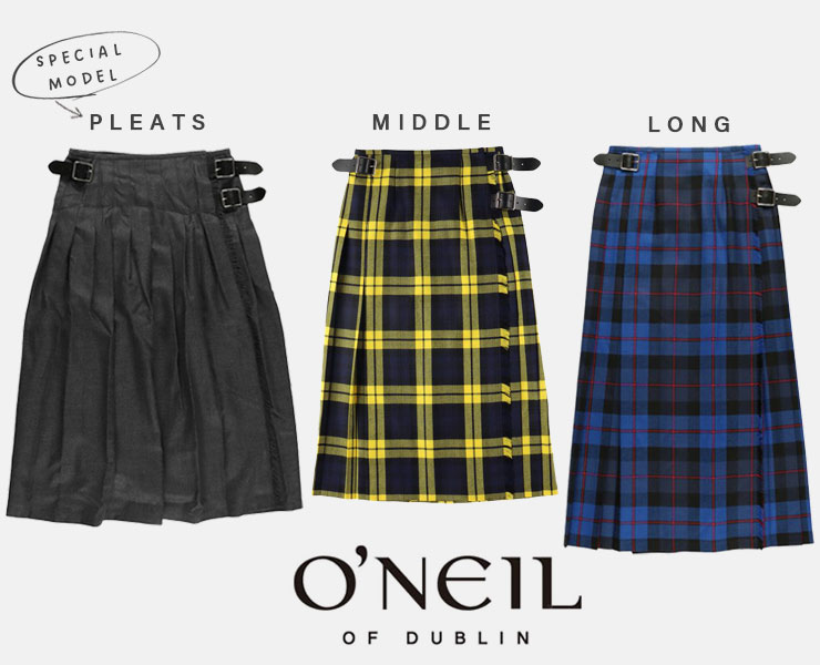 O'NEIL of DUBLIN(オニール・オブ・ダブリン) WORSTED WOOL LOW WAIST