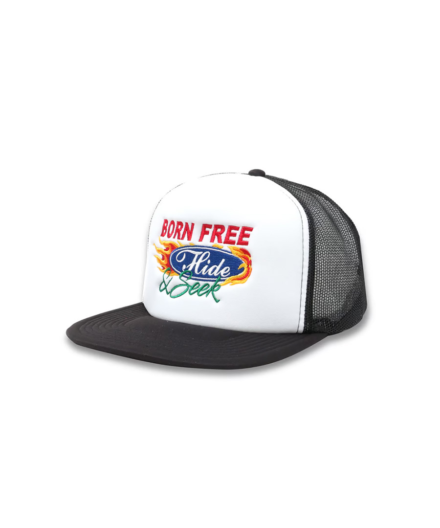 HIDEANDSEEK(ハイドアンドシーク) キャップ Racing Mesh CAP HG-070824