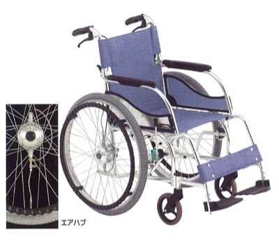 車椅子レンタル | 超軽量自走式車椅子 エアリアル（エアハブ付