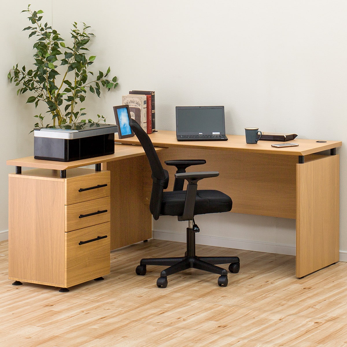 ニトリ システムデスク(ラボーロ 140 LBR) - 通販 | 家具とインテリア