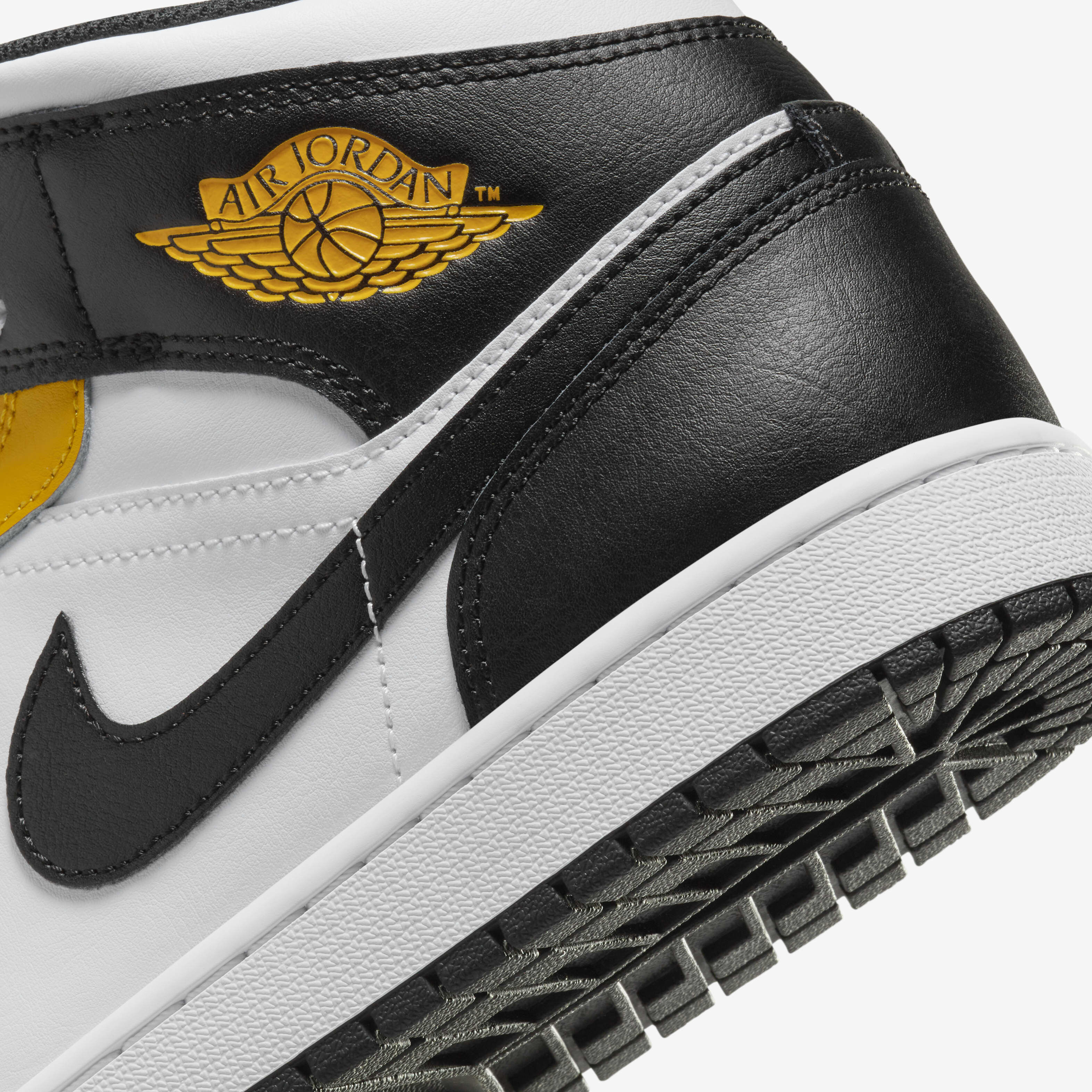 Buy Air Jordan 1 Mid Men's Shoes - Yellow Ochre/White/Yellow Ochre