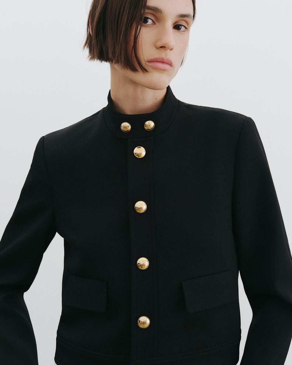 HADLEY CROPPED WOOL JACKET | Nili Lotan