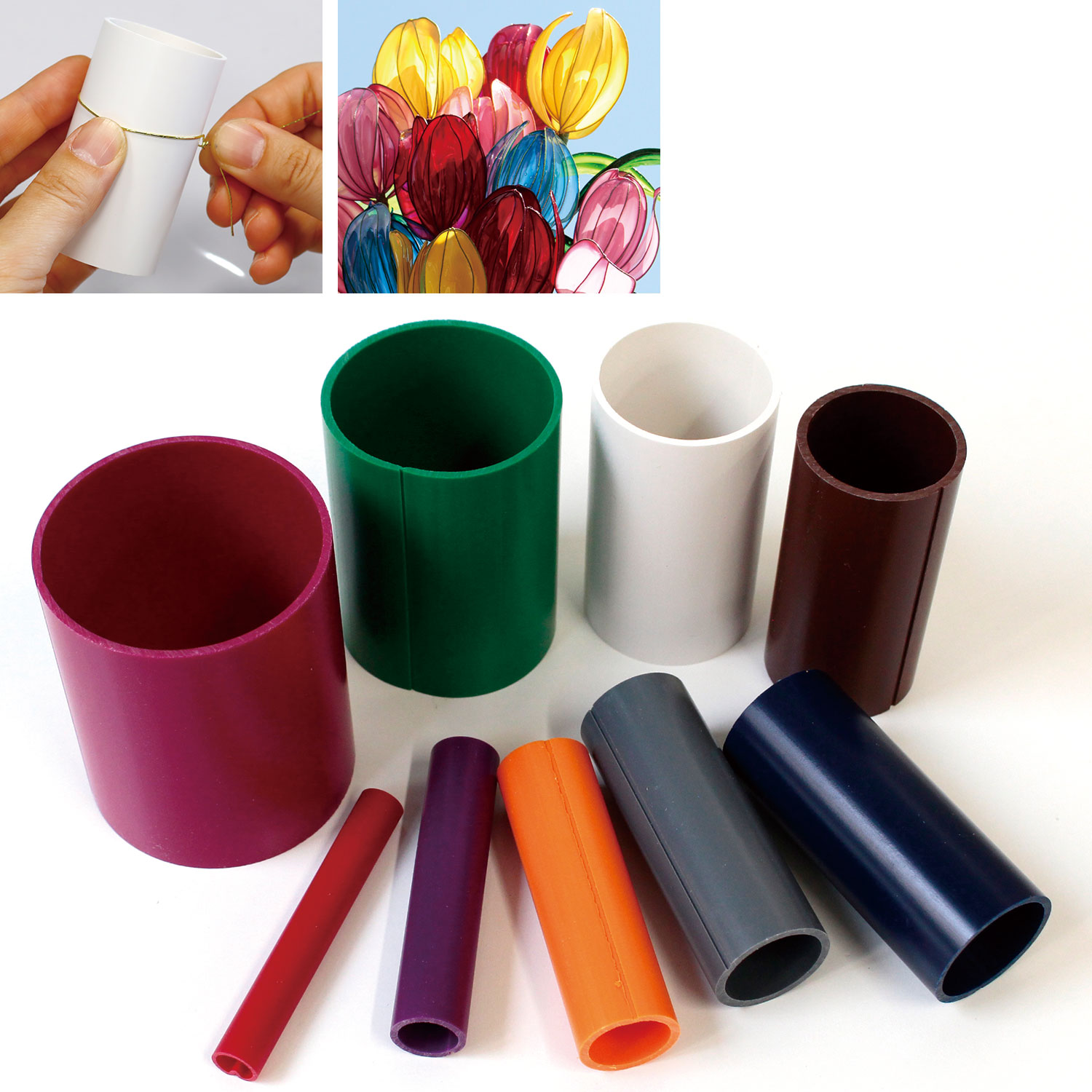 T-5FSET-015 好きな色が選べる アメリカンフラワー初心者セット