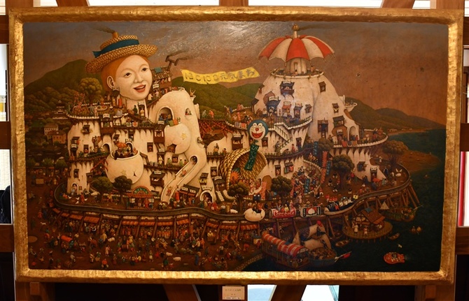 カボチャをモチーフの美術館、20周年で幕 別れ惜しむ来館者続々 北九州