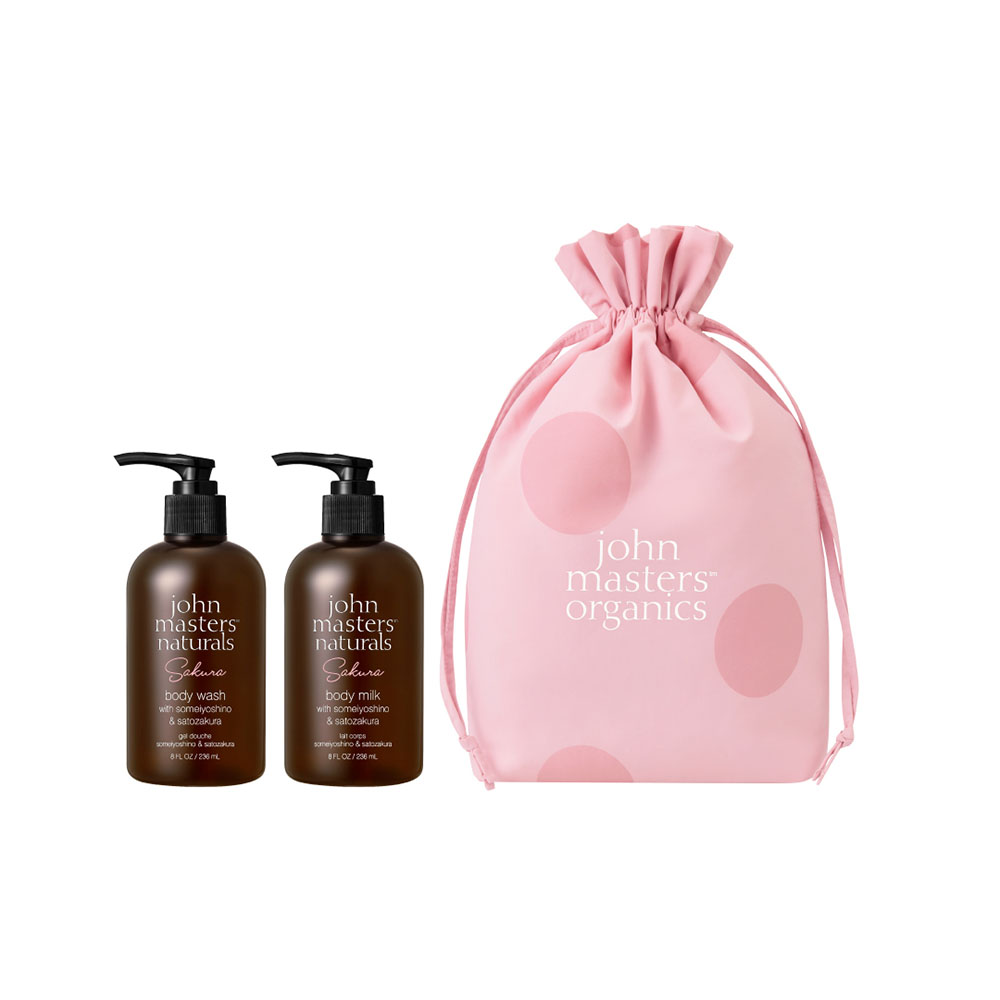 BEAUTY] john masters organicsより桜が香るボディウォッシュとボディ