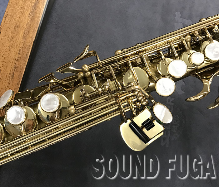 H.SELMER SERIE-III サテン 彫刻付 54万番台 ソプラノサックス
