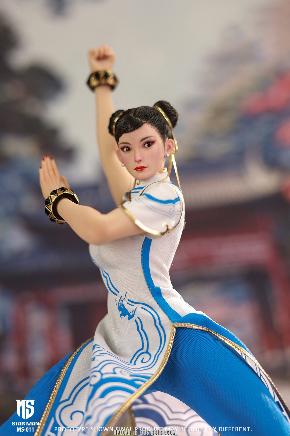 フィギュア専門店 -ソダチトイズ / STAR MAN 女格闘家 Chun-li （Blue