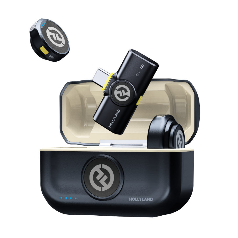 Hollyland Microfono wireless Lark M2 USB-C Duo nero | Microfoni