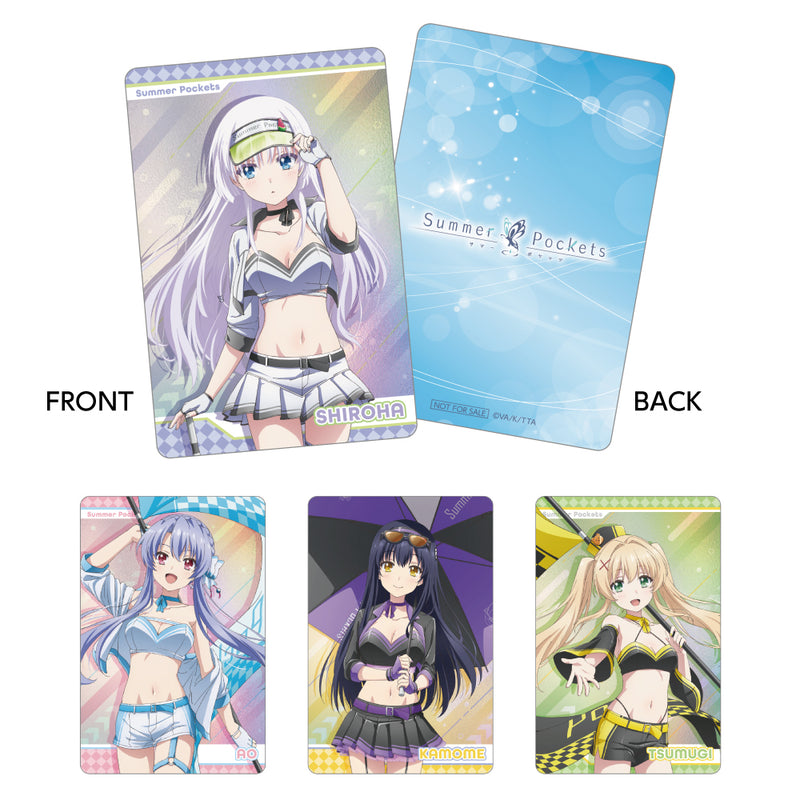 Summer Pockets 本革二つ折り財布 / 特典： 空門 蒼| アニメ グッズ