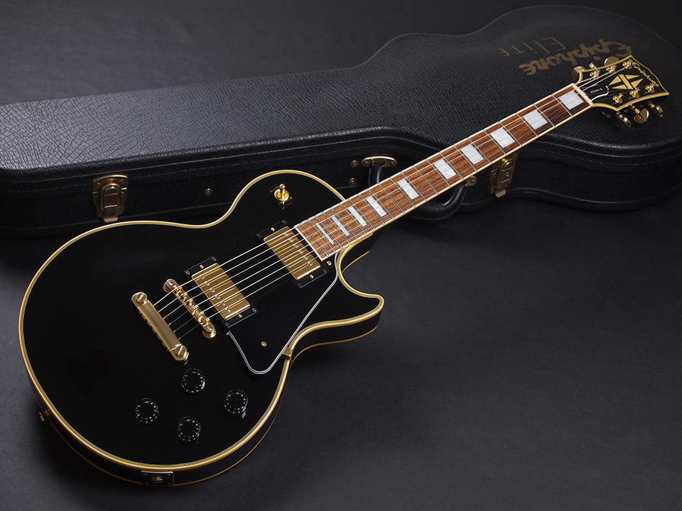 Epiphone Elite 60s Les Paul Custom EB ソニックス特価 ￥168,000