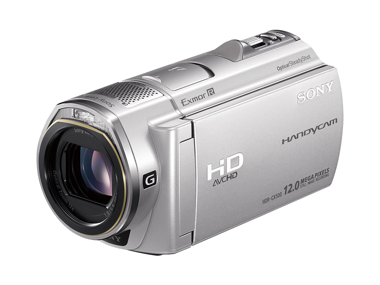 HDR-CX500V/CX520V 商品の写真 | デジタルビデオカメラ Handycam