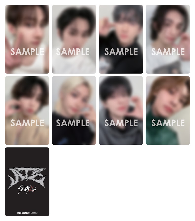 Stray Kids Mini Album 『ATE』発売記念タワーレコード限定特典付きCD