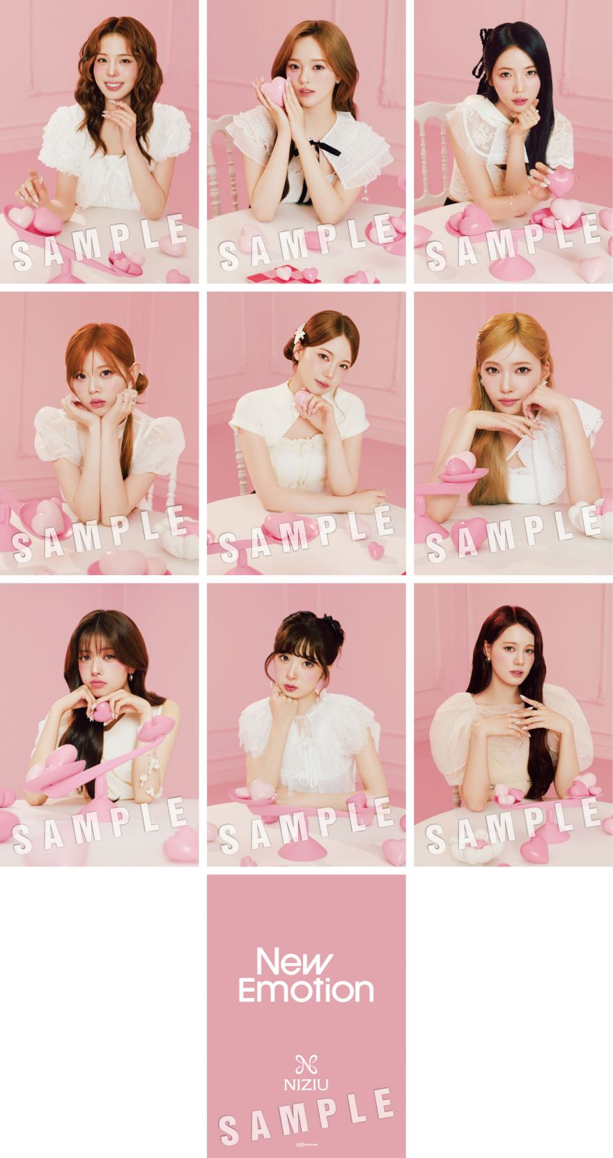 2025年11月19日(水)発売、NiziU 3rd Album『New Emotion』購入特典の