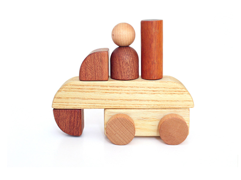 在庫一掃SALE】 木のおもちゃ 知育ブロック 木製マグネットブロック15