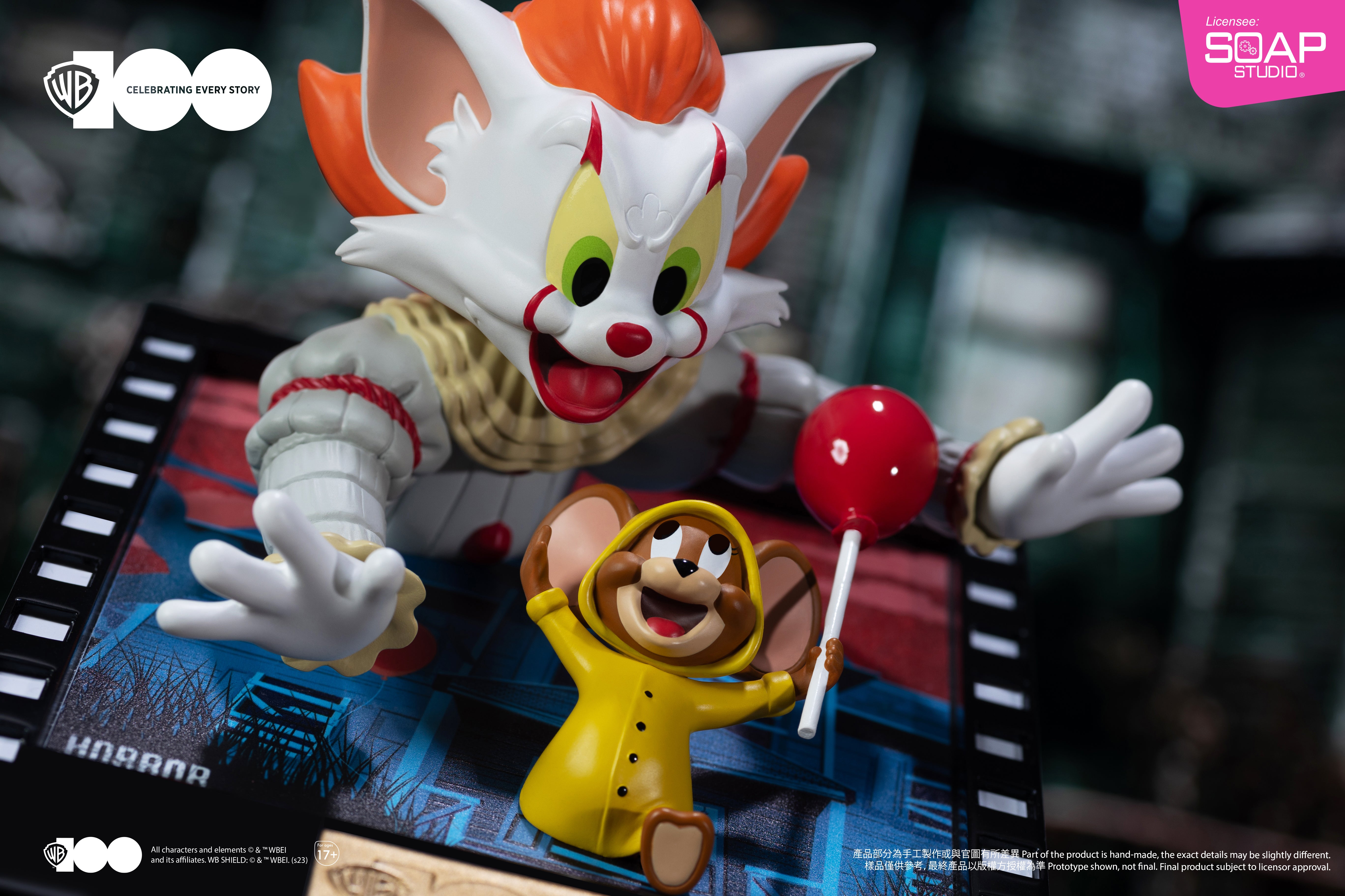 ワーナー・ブラザース100周年記念 トムとジェリー Pop Out Art 