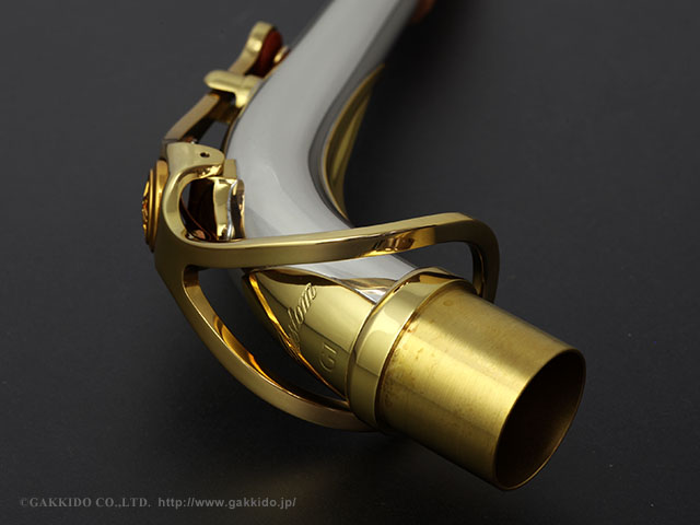 YAMAHA アルトサックス用ネック スターリングシルバー製 クリア