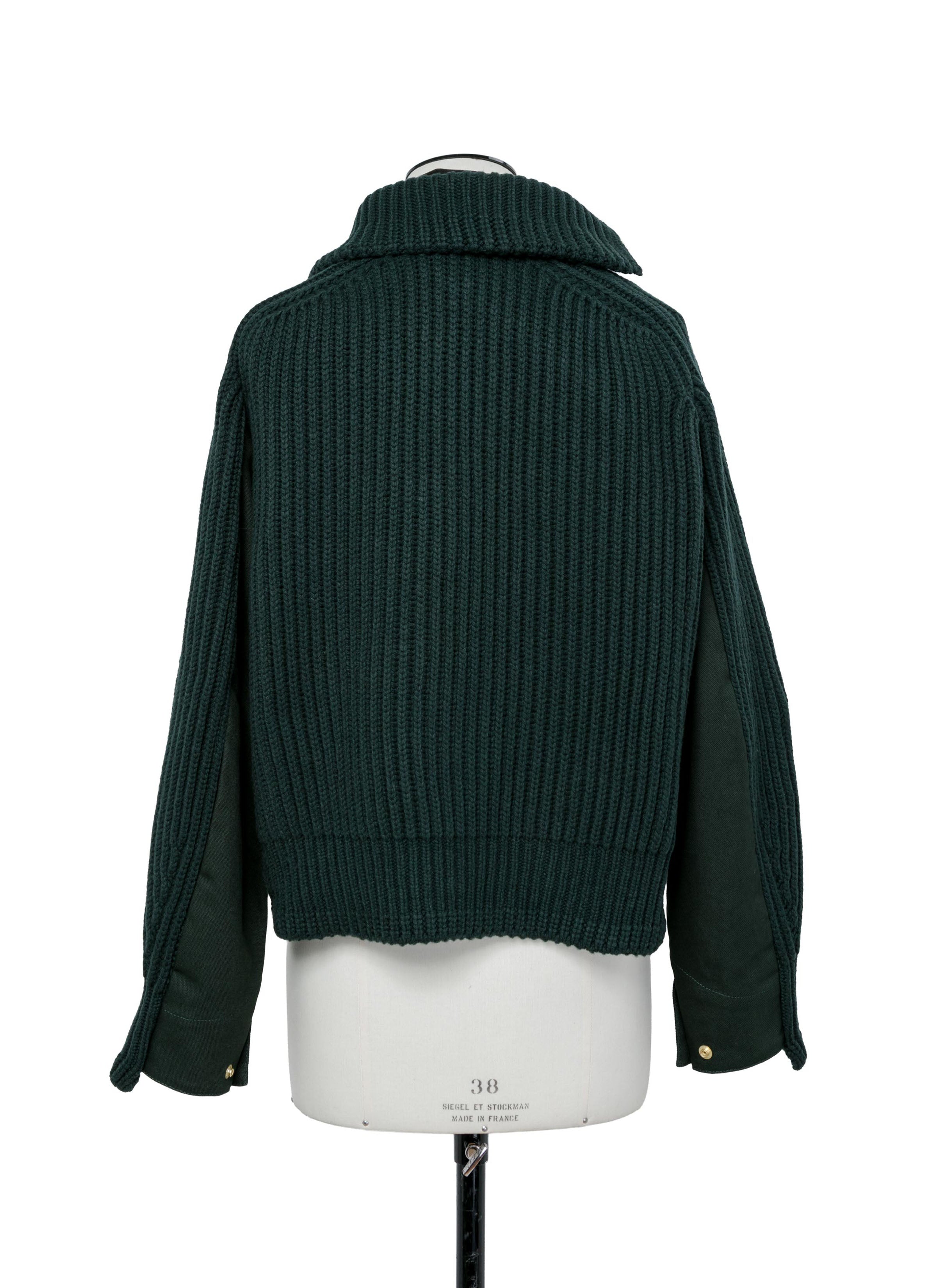Carhartt WIP Duck x Wool Knit Blouson | sacai Official Store
