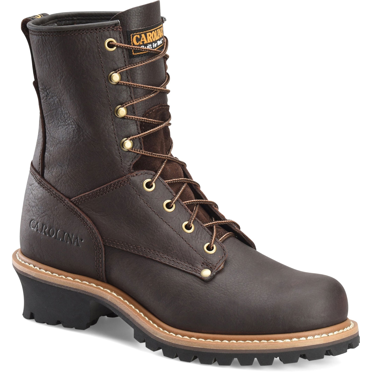 Male Carolina Carolina CA1821 Brown Steel Toe, Electrical Hazard