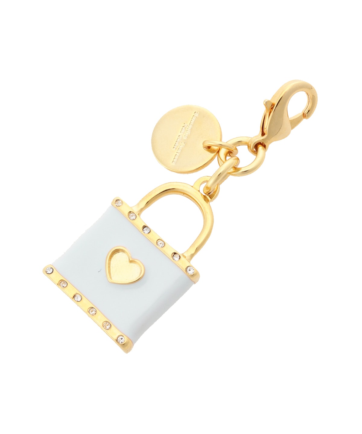 ハートロックファスナーチャーム(FREE ホワイト): Samantha Thavasa