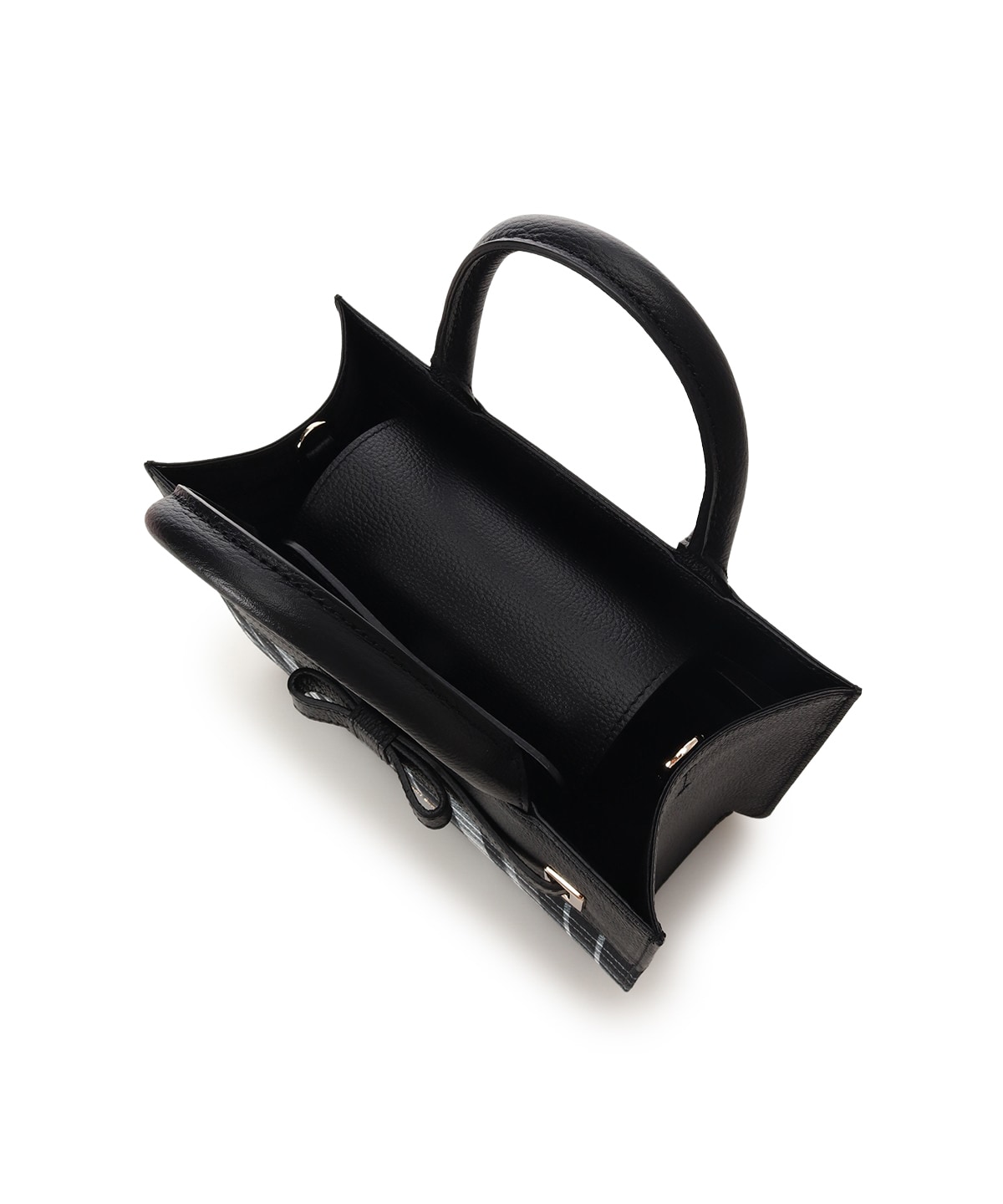 チェック柄エムシュシュⅢ トートバッグ(FREE ブラック): Samantha