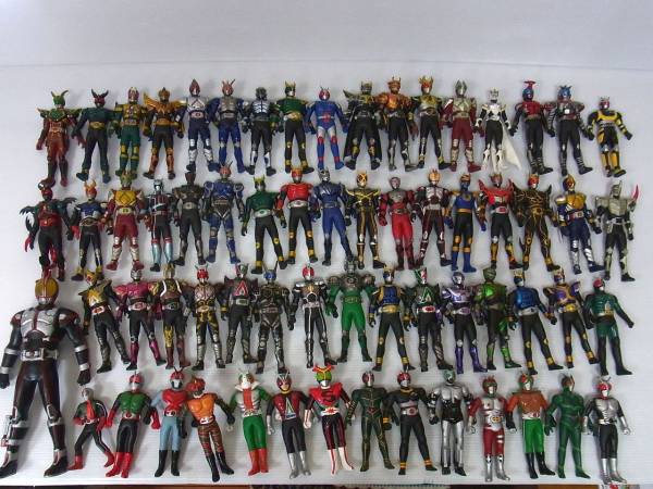 仮面ライダーフィギュア大量買取事例の紹介