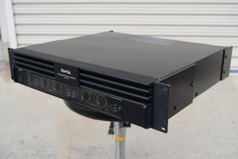 中古音響機材 RAMSA WP-C104 4CH PAパワーアンプ 全国通信販売