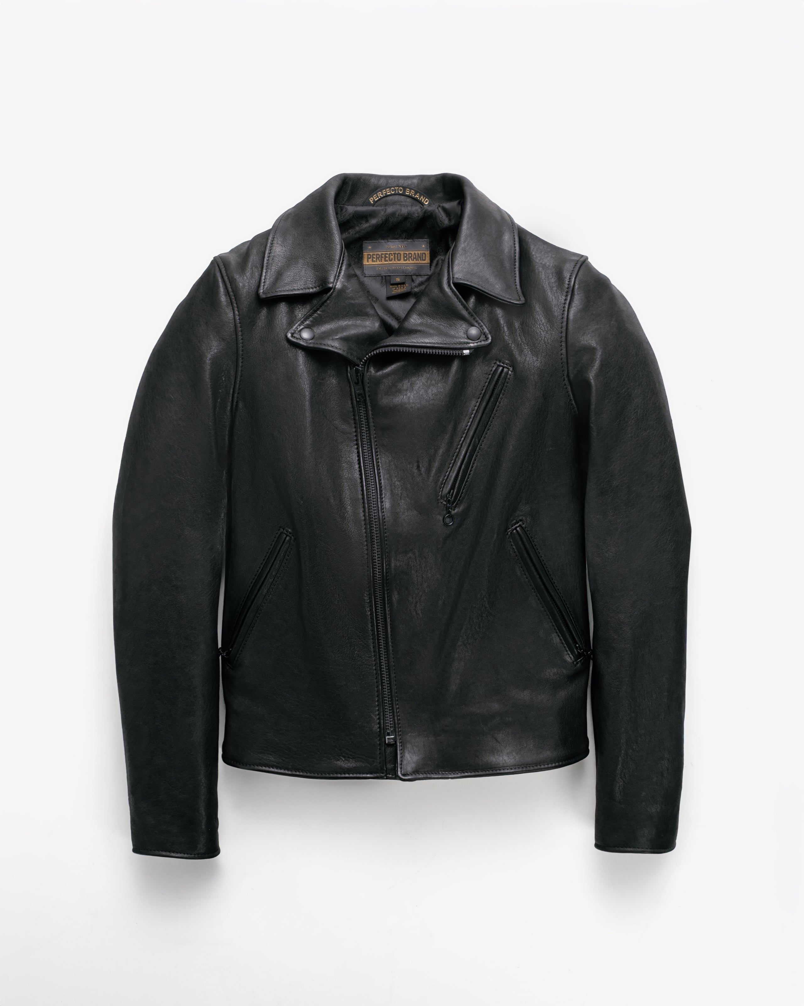 P613S | Horween 'One Star' Cowhide Perfecto® Motorcycle Jacket