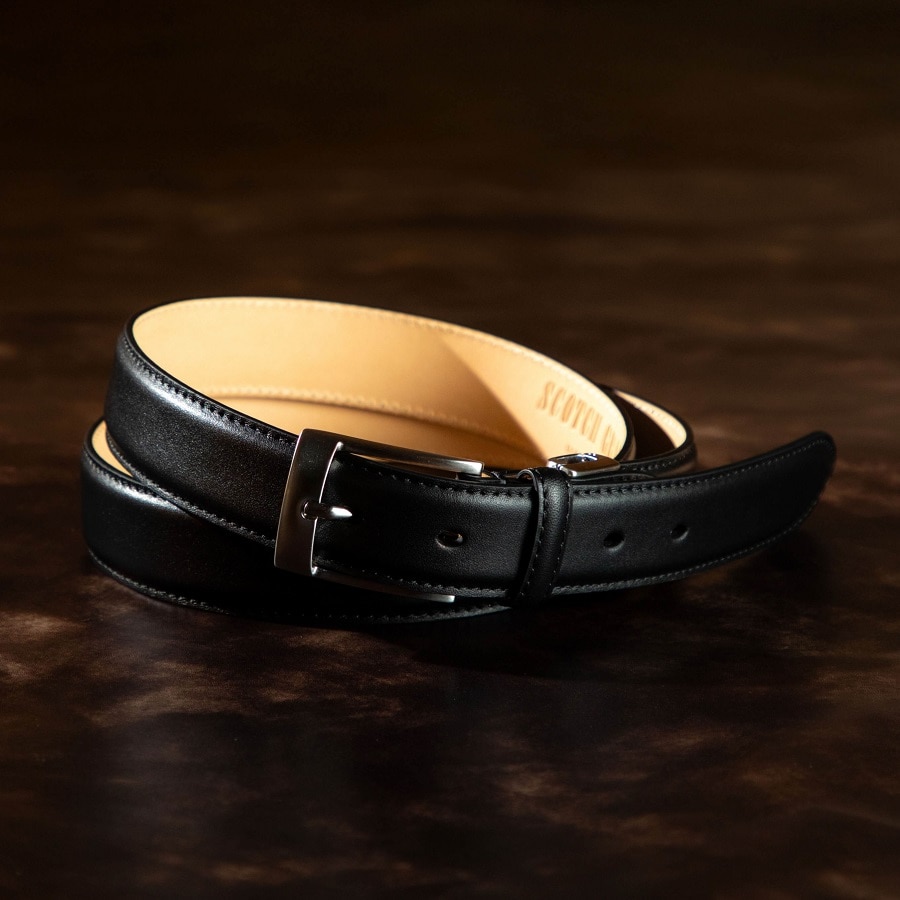 スムースベルト（ブラック） | スコッチグレイン｜SCOTCH GRAIN