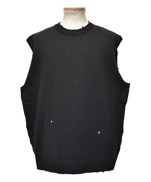 KAPITAL キャピタル 5G綿ニット BONEベスト - SE7EN