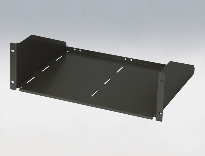 収納棚（棚板） RSJ シリーズ RSJ-2J35-BN1｜19インチラック｜摂津金属