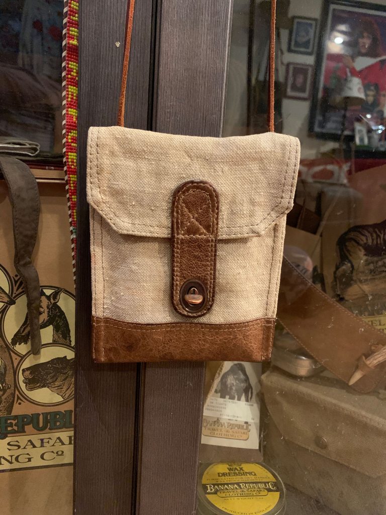 Leather and Linen Document Bag – Abandoned Republic