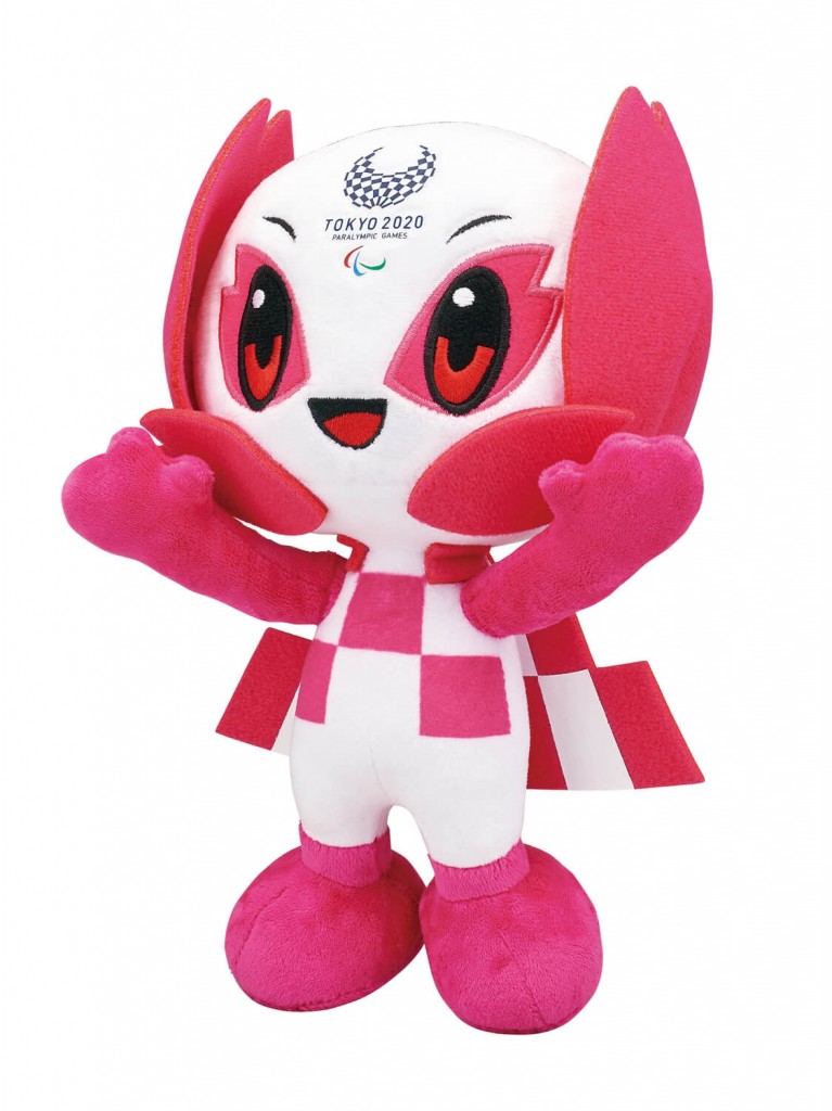 東京2020パラリンピックマスコット ソメイティ ポージングぬいぐるみ