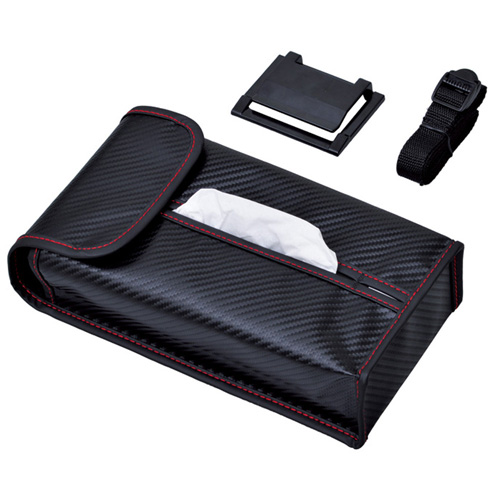 4WAYティシュカバー カーボン | カー用品のセイワ