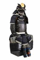 甲冑/鎧 鉄錆色漆塗鋲綴桶側五枚胴具足（BU-020125）｜刀・日本刀の