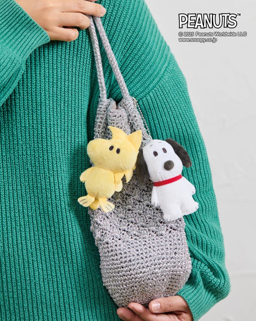 ピーナッツ】フラットマスコット スヌーピー/ウッドストック