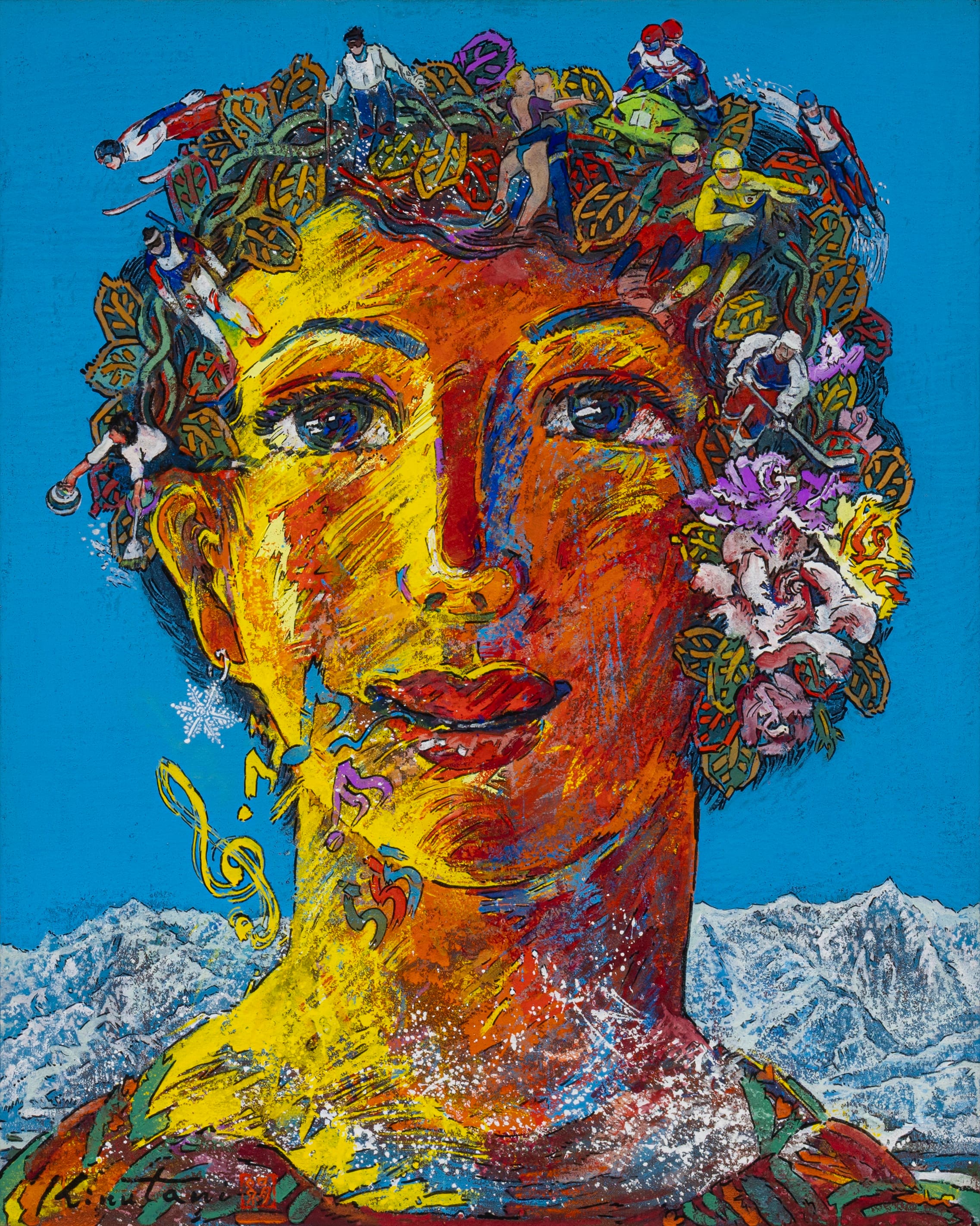 特別展「追悼 絹谷幸二」 「絹谷幸二 天空美術館」で2025年12月12日