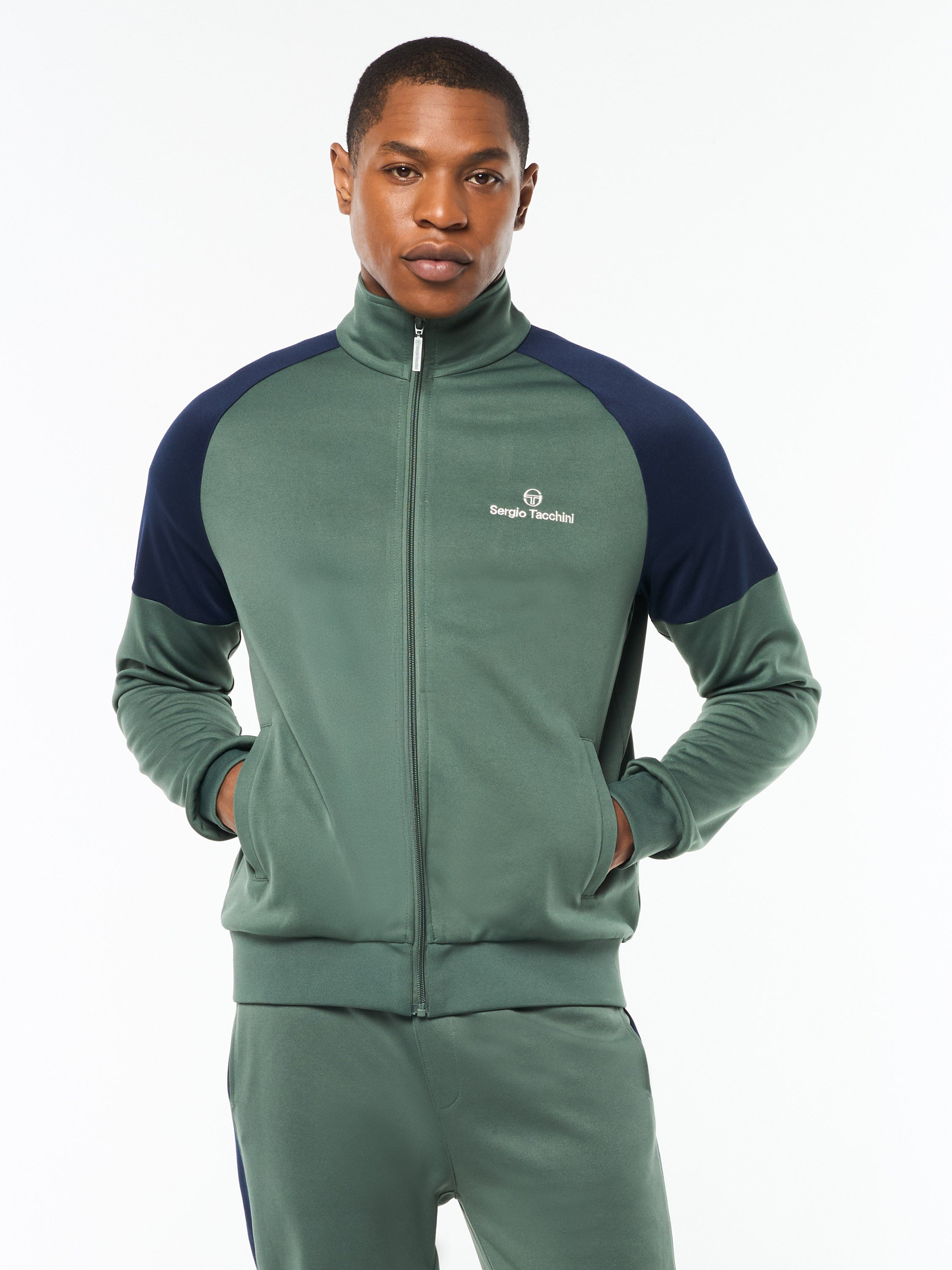 Spacco Track Jacket- Duck Green – Sergio Tacchini
