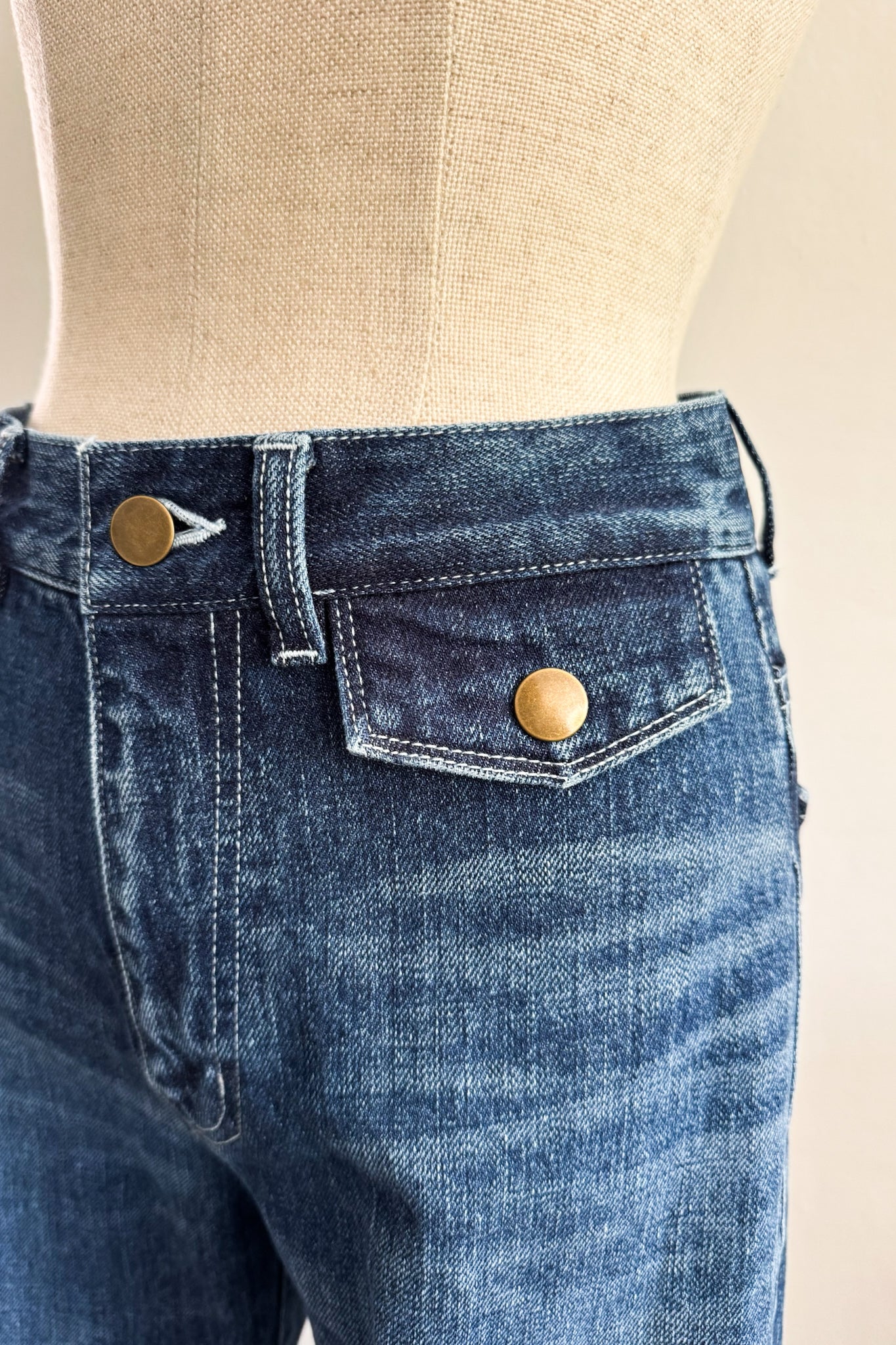OKAYAMA flap pocket flare denim – shéller / シェリエ