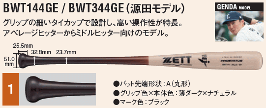 シバスポーツ ゼット 硬式木製バット プロステイタスオーダーシステム