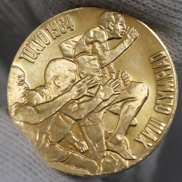 1964年東京オリンピック 記念メダル K18 7．4g | 質屋ブログ