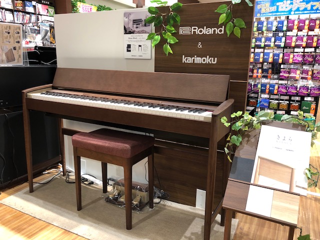 電子ピアノ【ローランド×カリモク家具】KIYOLA（きよら）「KF-10