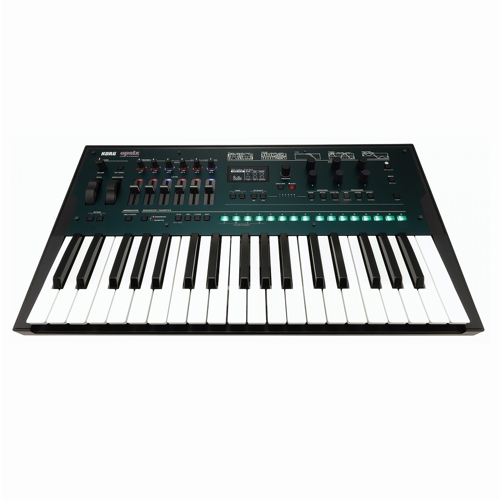 KORG opsix | 新次元のサウンドを生み出す6オペレーター搭載FM