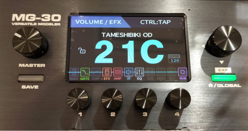 話題の新製品入荷！NUX『MG-30』｜島村楽器 モザイクモール港北店