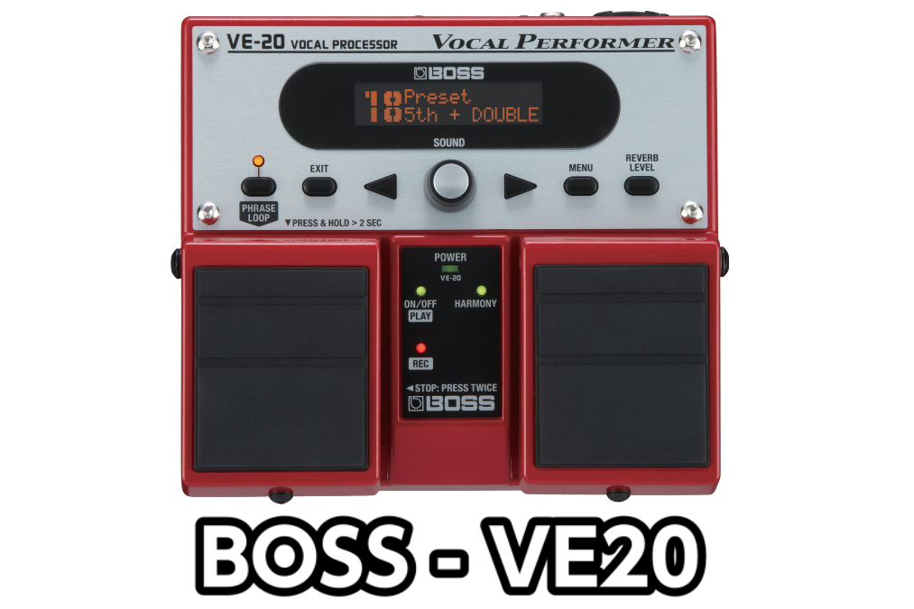 ボーカルエフェクター】BOSS(ボス) VE-20展示中！｜島村楽器 イオン