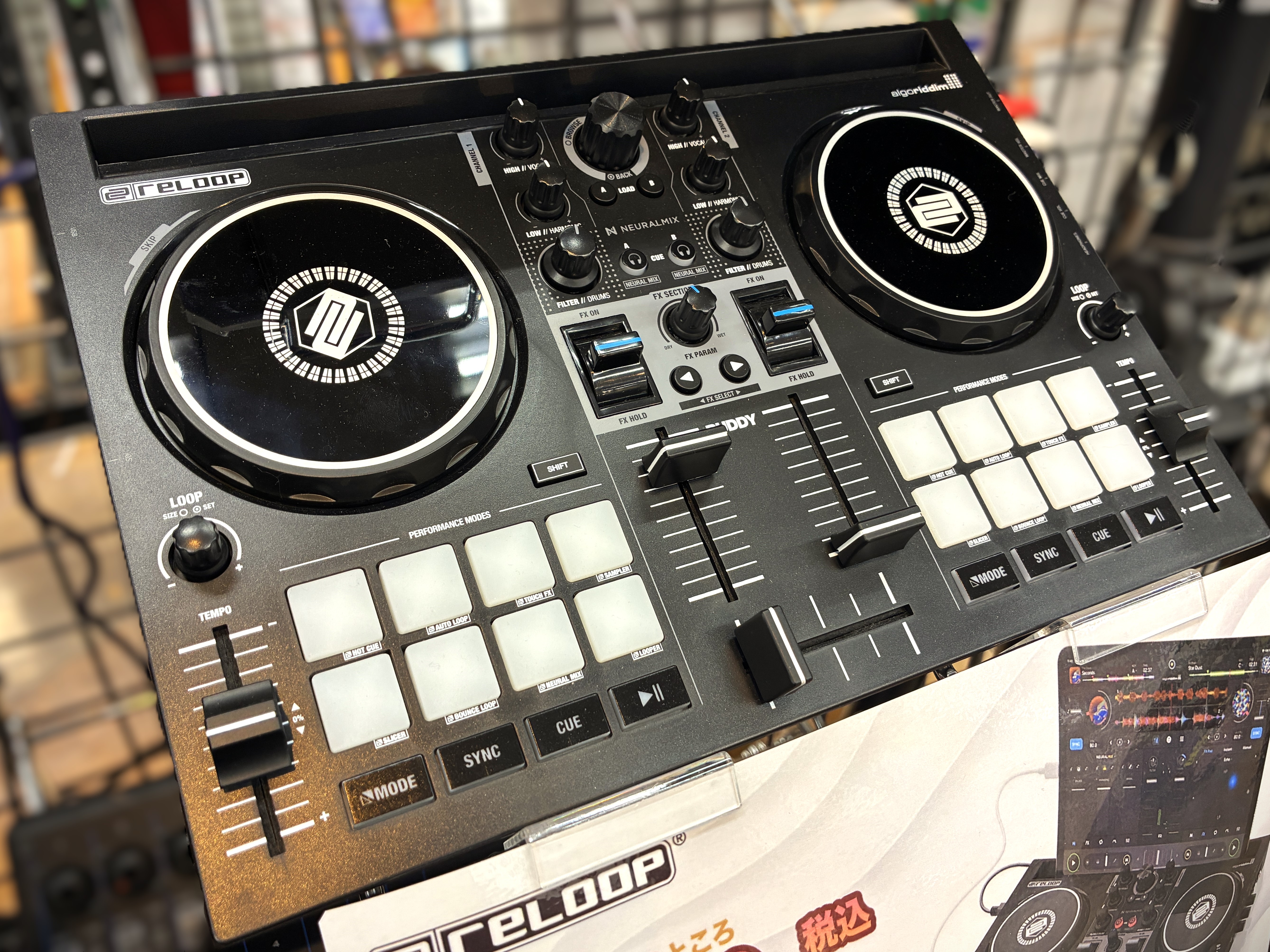 お試しいただけます】Reloop BUDDY エンジョイ層向けスマホ対応DJ