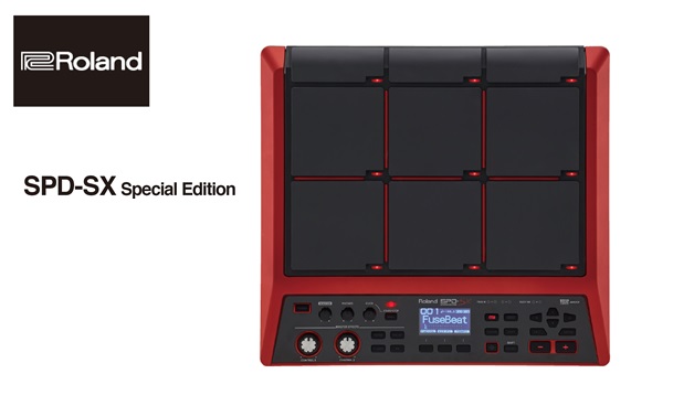 Rolandの人気サンプリングパッドがリニューアル！SPD-SX SE在庫入荷